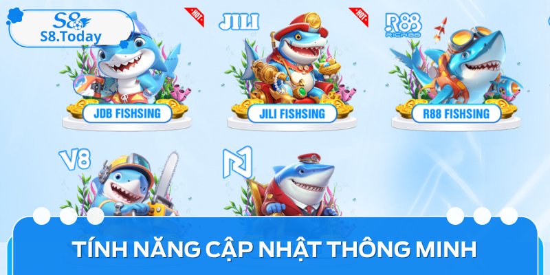 Các tính năng của ứng dụng thông minh, nâng cấp thường xuyên