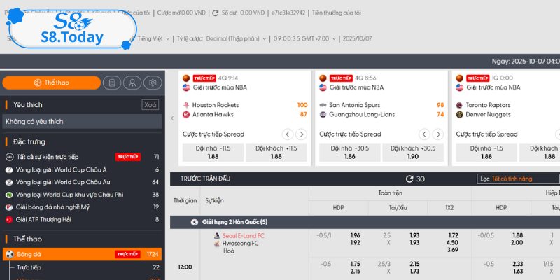 Lợi ích khi tham gia thể thao S8
