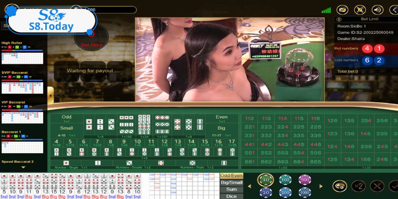 Luật chơi chi tiết và các cửa cược phổ biến trong Tài xỉu S8