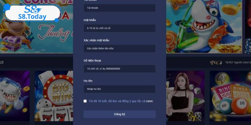 S8 quy định rõ về tài khoản cá cược của cộng đồng game thủ